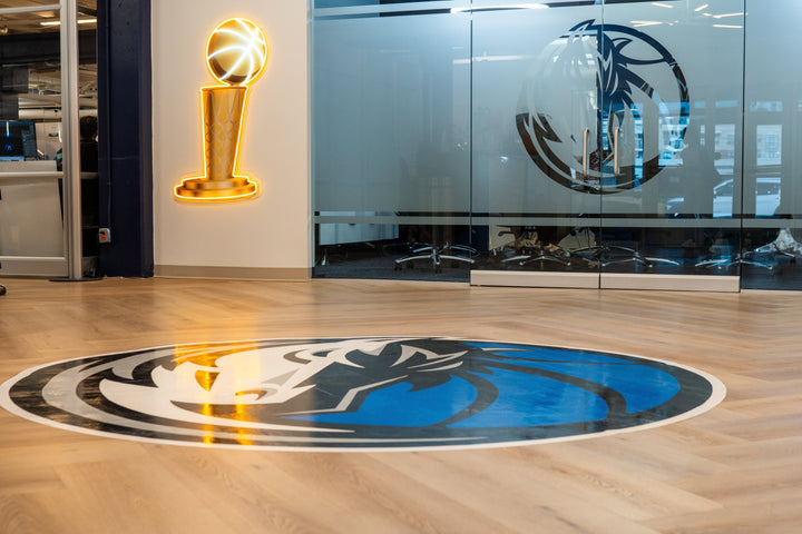 Behind The Scenes: Transforming The Dallas Mavericks Office With Flooret Commercial