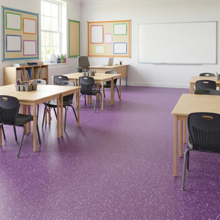 Violet Mosaic LVT 30 MIL