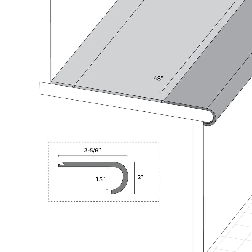 Base TruePlank™ Nosing 48
