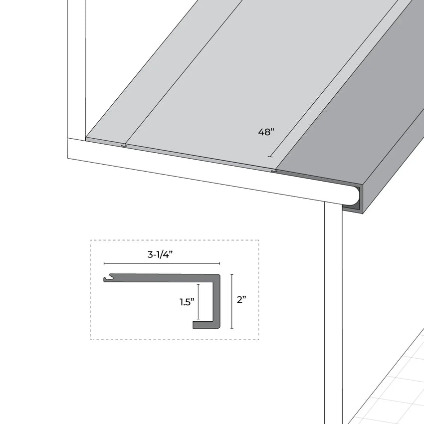 Base TruePlank™ Nosing 48