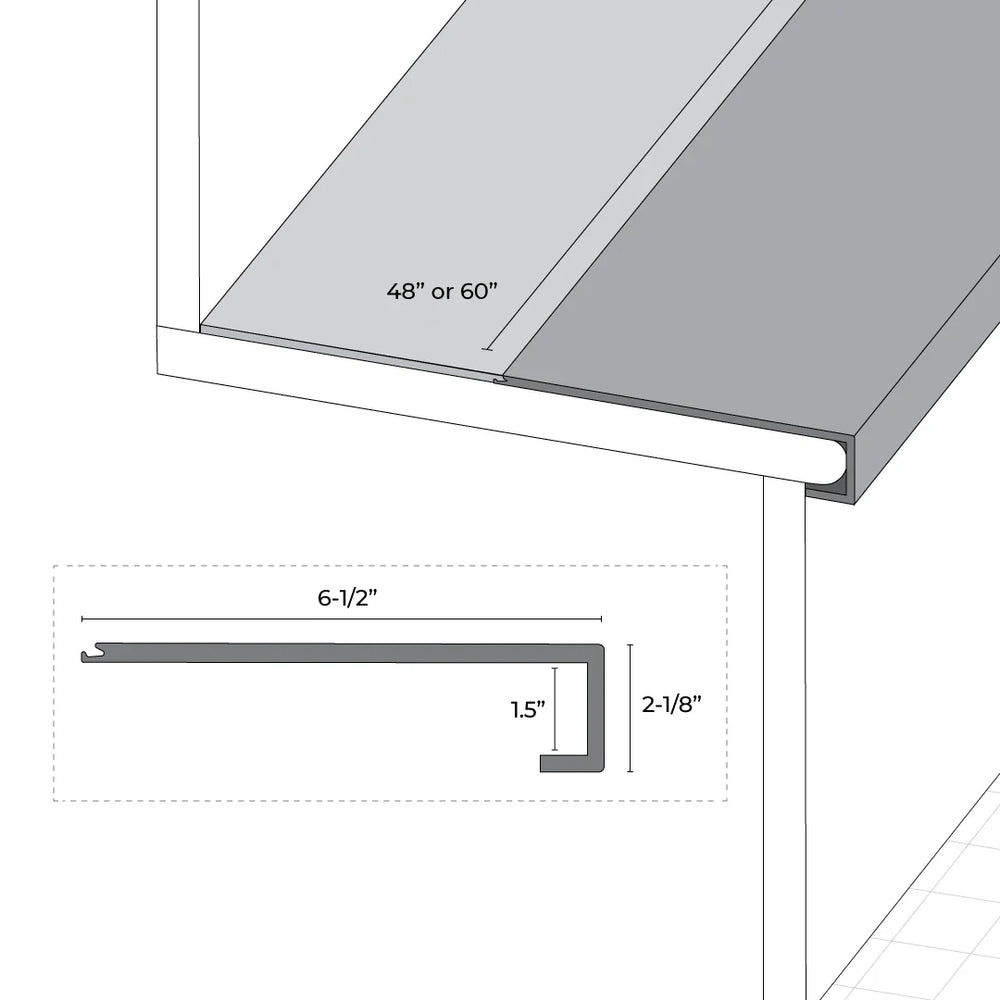 Signature TruePlank™  Square Nosing